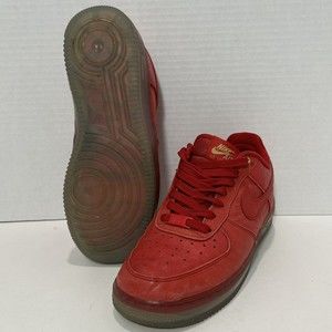 Nike Air Force 1 CMFT Lux Low Ostrich Red 2015 | Size M 7 / W 8.5